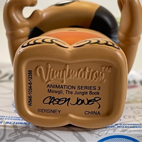 Disney Mowgli Jungle Book 3” Vinylmation Animation Series 3 Caden Jones Artist - Picture 3 of 11